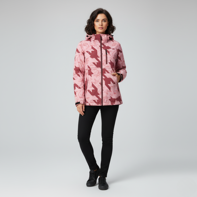 Damian - Heren Jas - Regenjas Heren - Beschermt Tegen Regen en Wind - Comfortabel