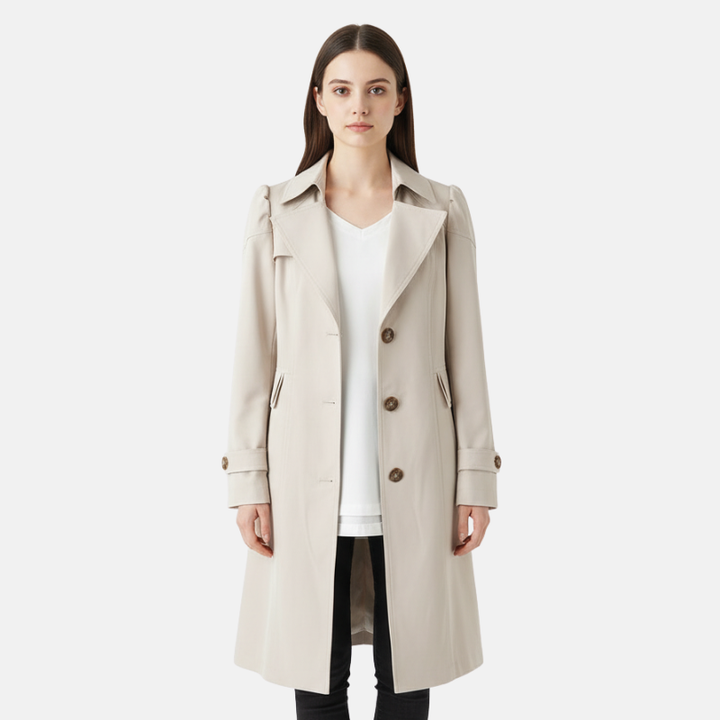 Dames Jas - Herfst Trenchcoat - Dames Kleding - Luxe & Comfortabel In De Koude Dagen