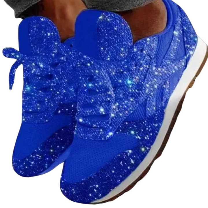 Bella | Casual Dames Glitterschoenen Met Pailletten