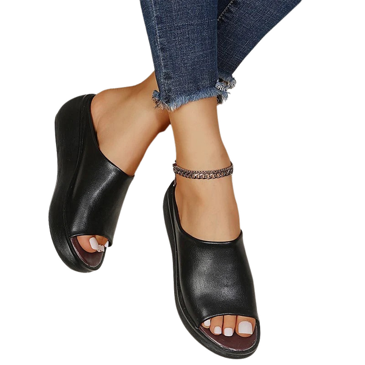 Dalot | Casual, Stijlvolle All-Season Slippers | Retro Sleehak Sandalen