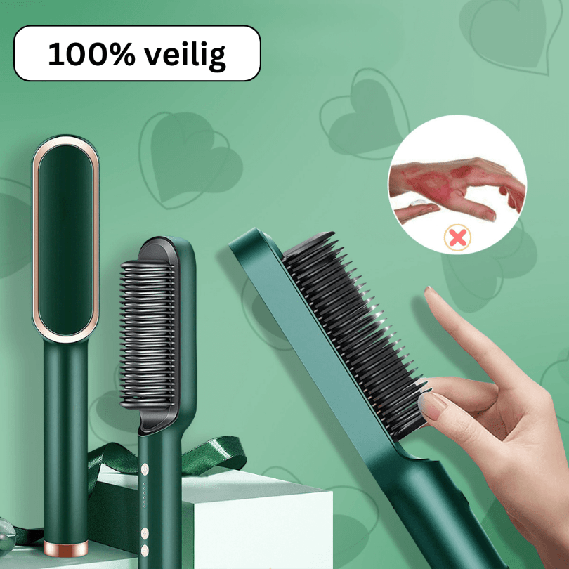 Adriana Pro | Negatieve Lonen Haarstijl Straightener Styling Kam | Makkelijk te Gebruiken - Sorata