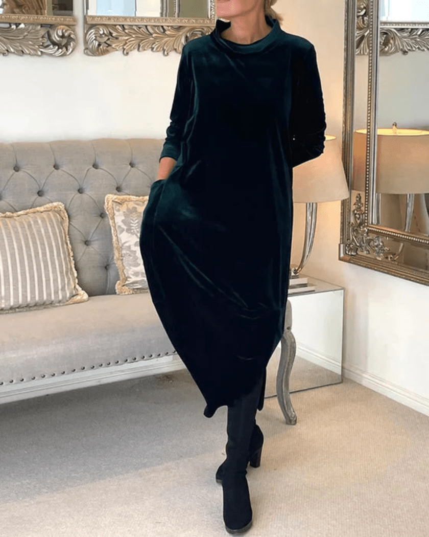 Alena | Elegant Dames Winter Jurk | Comfortabel & Trendy - Sorata