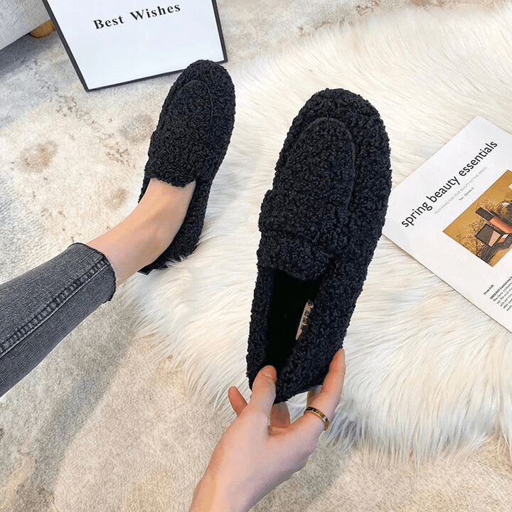 Alivia - Heerlijk Warme & Comfortabele Instapschoenen - Perfect voor Koude Dagen - Sorata