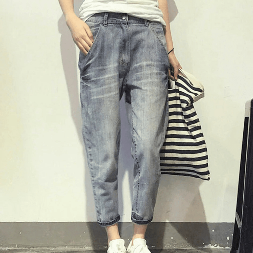 Amalia | Dames Broek | Spijkerbroek | Comfortabele Jeans | Klassiek Design - Sorata