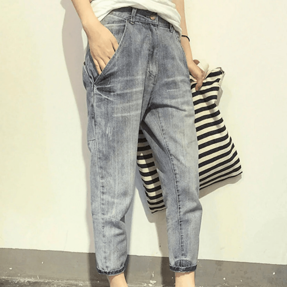 Amalia | Dames Broek | Spijkerbroek | Comfortabele Jeans | Klassiek Design - Sorata