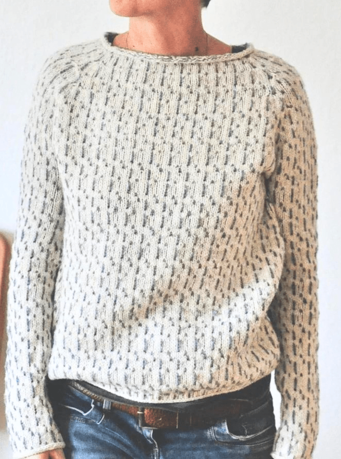 Amison - Dames Truien - Elegante Grijze Trui - Warm & Comfortabel - Dames Kleding - Sorata