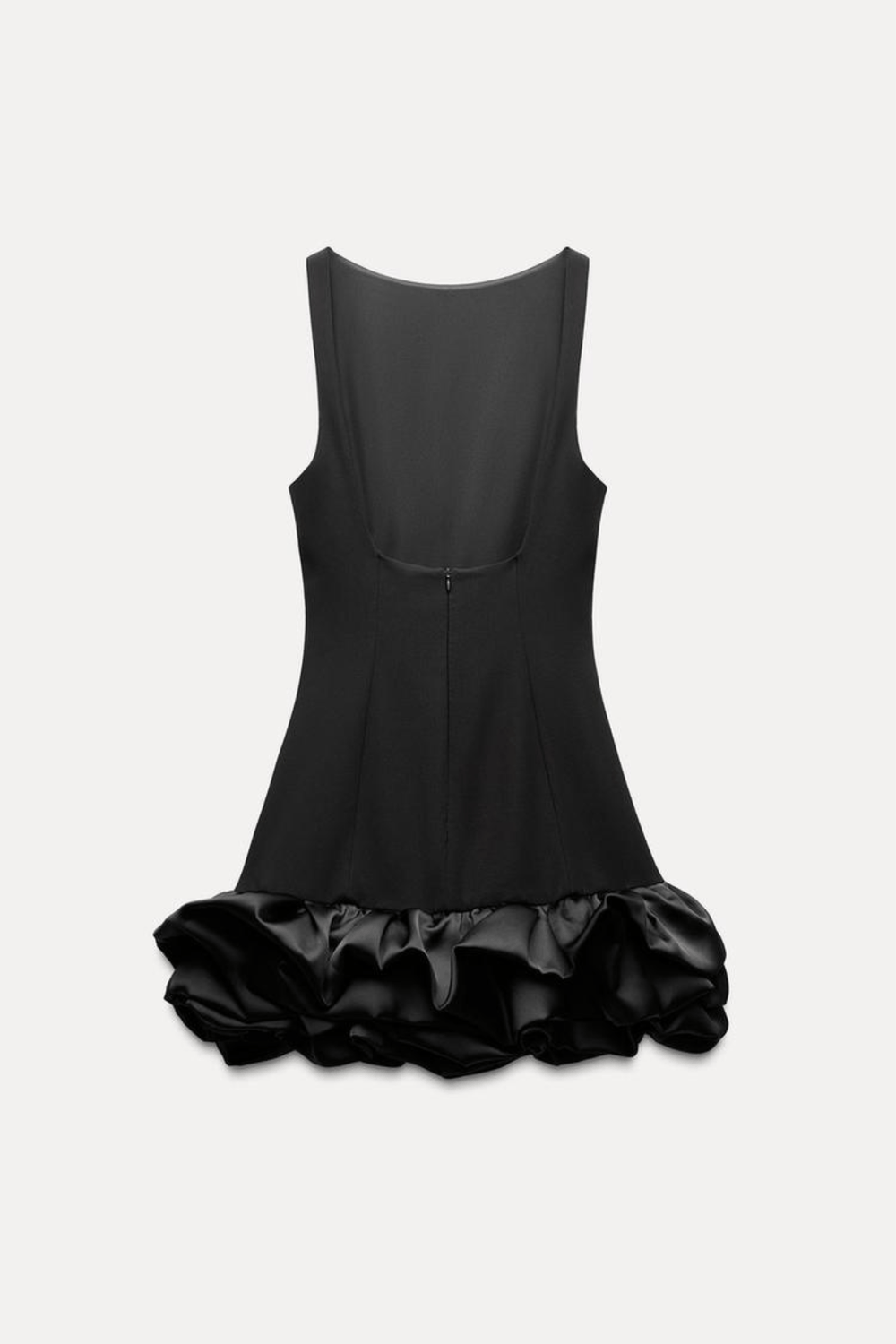 Anne | Mouwloze Dames Mini - Jurk | Ruffle Dress | Luchtige Pasvorm - Sorata