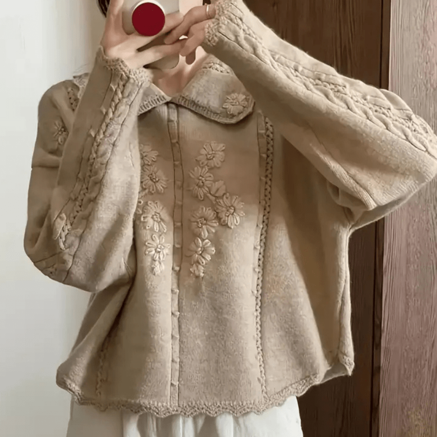 Asila | Veelzijdige Khaki Trui | Dames Sweater | Jumper Vest - Sorata