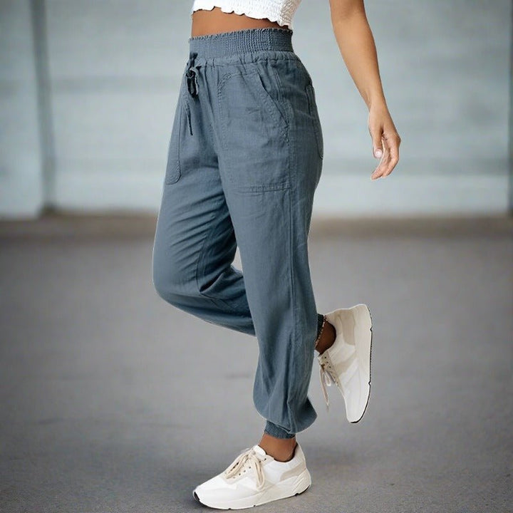 Babette | Dames Comfortabele wijde Harembroek | Trendy ontwerp - Sorata