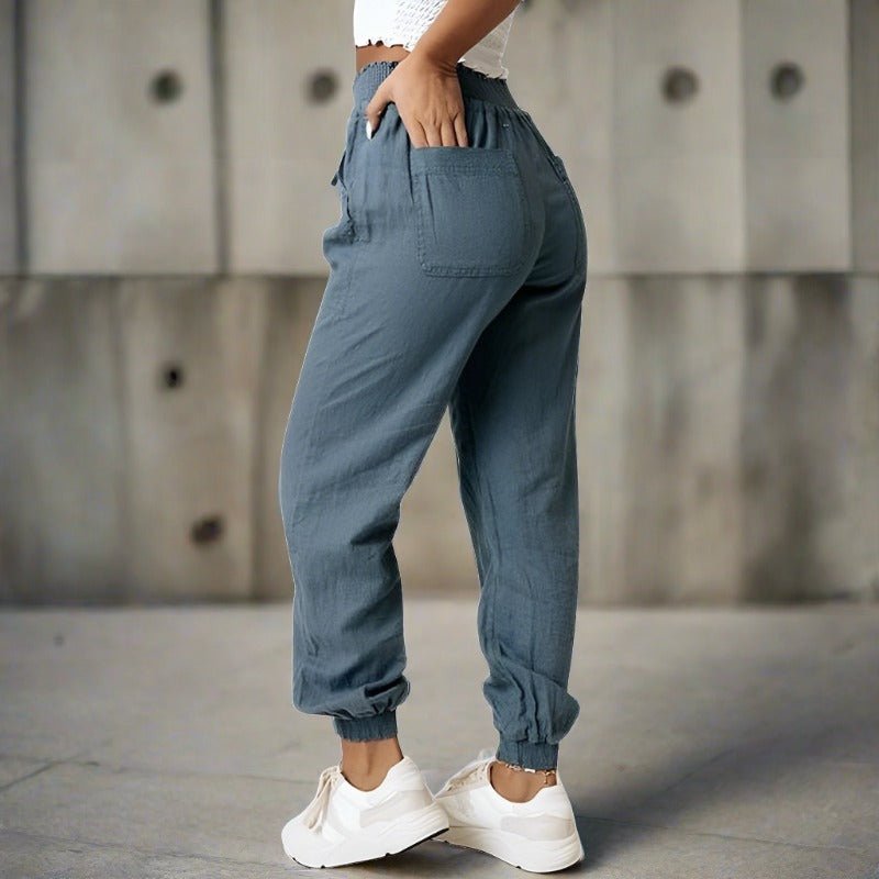 Babette | Dames Comfortabele wijde Harembroek | Trendy ontwerp - Sorata