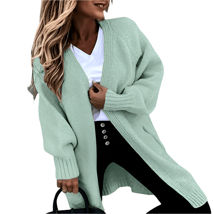 Aniha | Lang Zacht Vest Relaxed Fit | Dames Sweater Trui