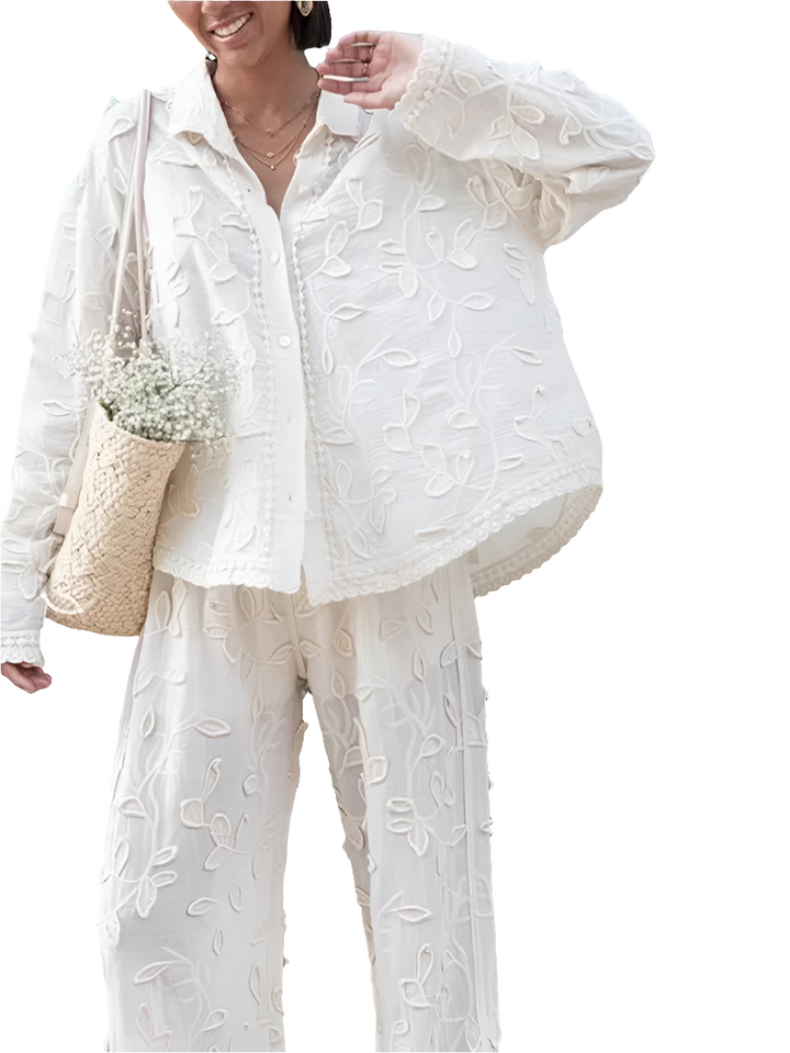 Maria | Dames Chique Vrouwen Outfit Kledingset met Elegante Pasvorm