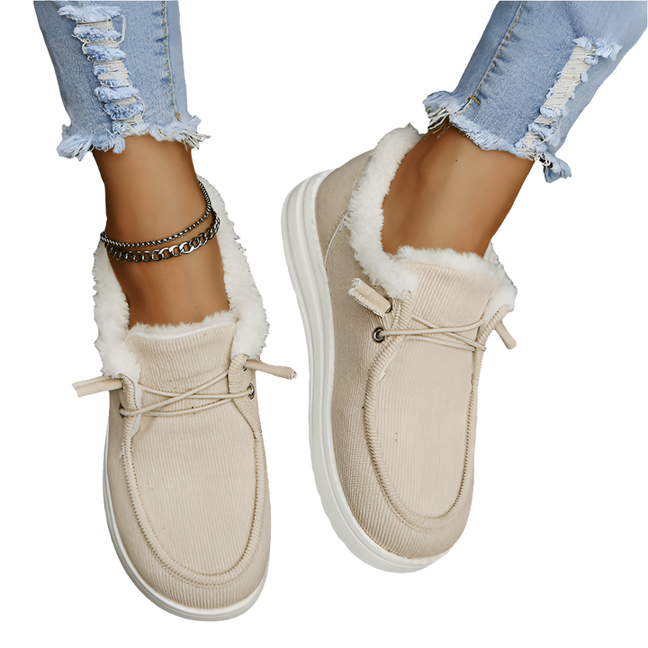 Macy | Verwarmde Dames Winterschoenen | Comfortabel & Trendy Waterdichte Sneakers