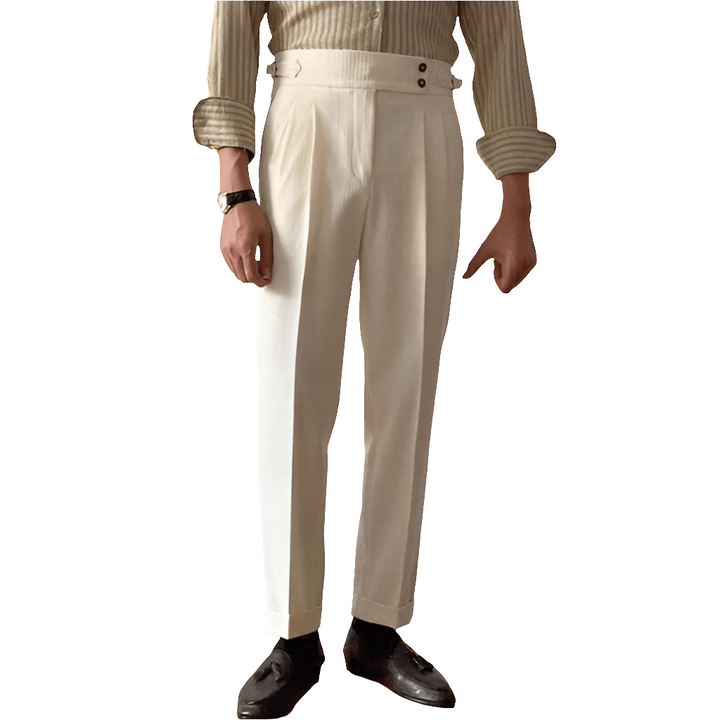 Gregorio - Broek Heren - Hoge Taille Nette Broek voor Heren - Casual & Chic Uitstraling