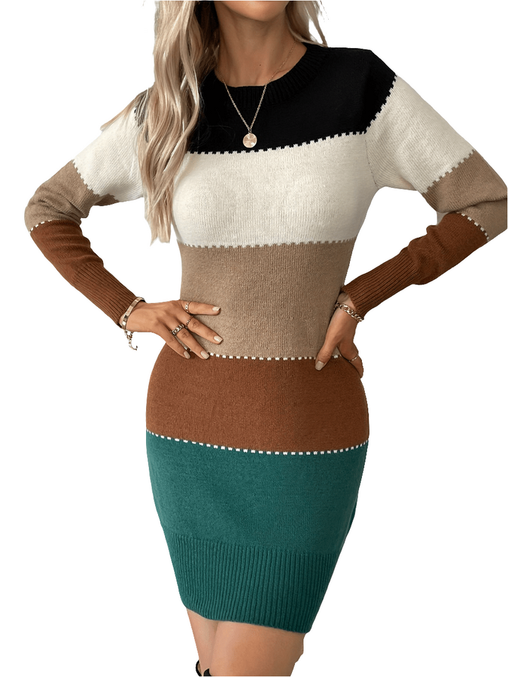Macey | Stijlvolle Katoenen Dames Jurk | Comfortabel En Klassiek