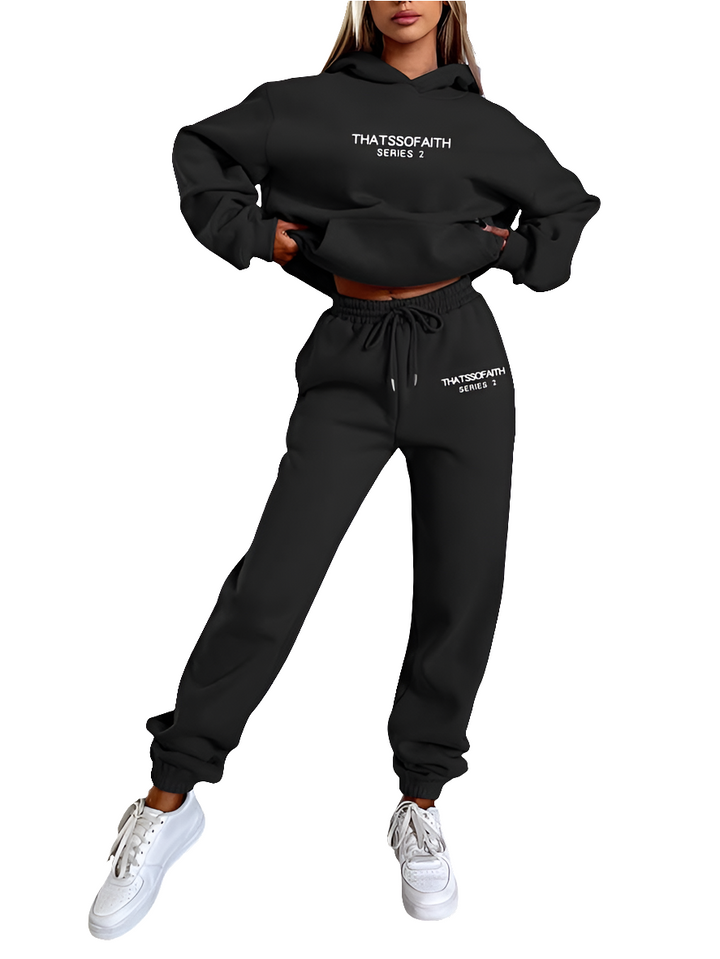 Fateh | Dames Comfortabele Trainingspak | Jogging Tweedelige Set