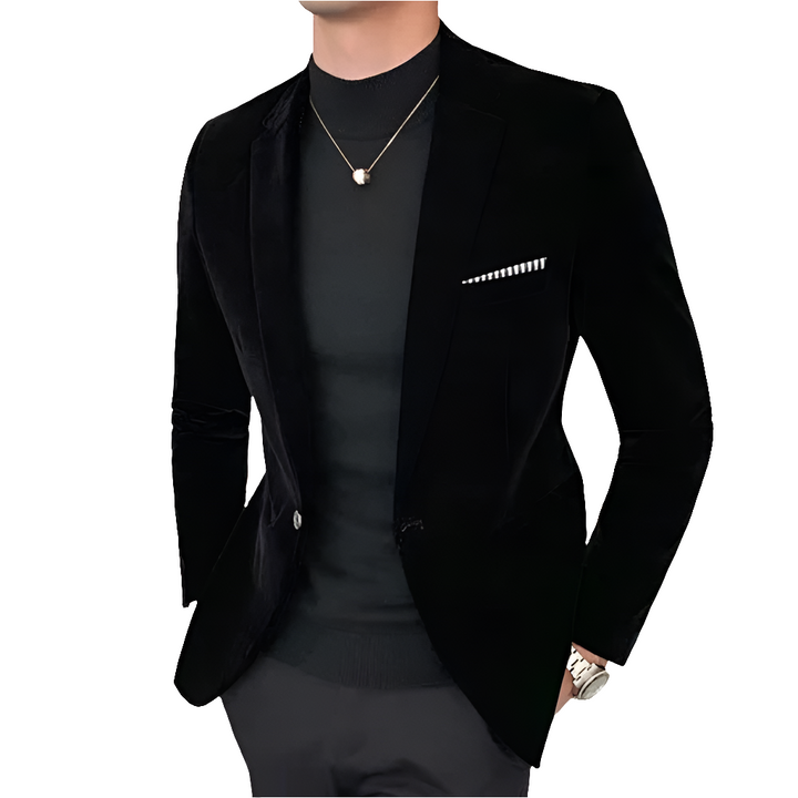 Ramon | Stijlvolle Fluwelen Blazer | Luxe Uitstraling