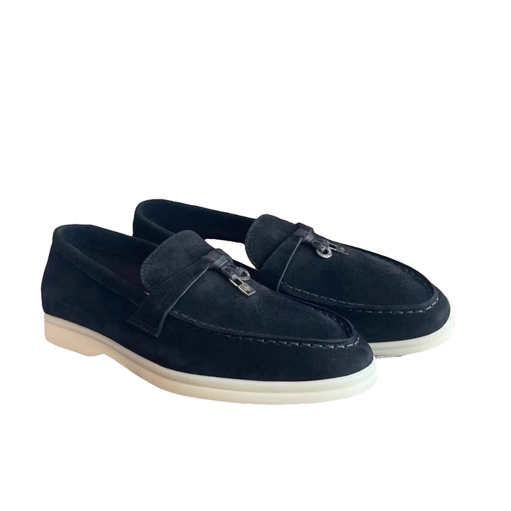 Eve | Suède Loafers | Dames Schoenen