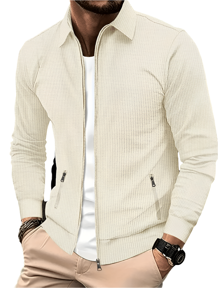 Micheal | Elegant Heren Overhemd met Rits | Trendy & Klassiek Ontwerp