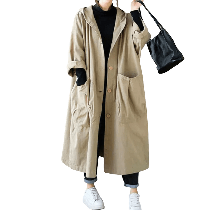 Vespera | Trenchcoat Jas | Waterafstotend & Winddicht | Voor Dames | Oversized