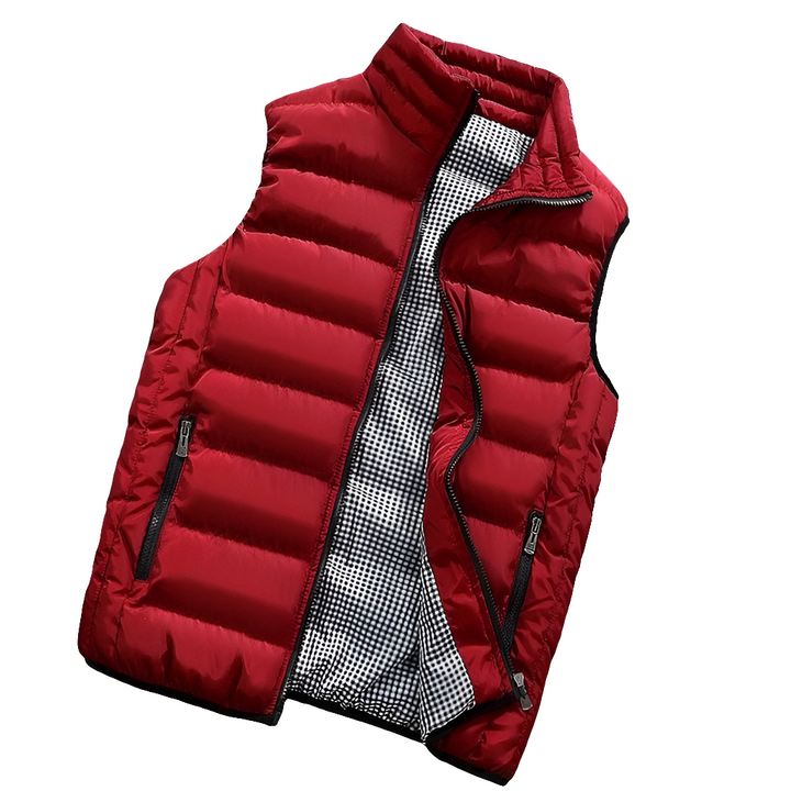 Eliano | Gevoerde Waterdichte Heren Bodywarmer | voor Stijlvolle Mannen