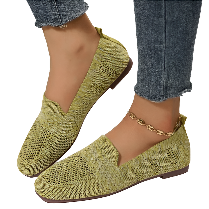 Lola | Comfortabele, Slipvaste Platte Dames Schoenen Met Steunzolen