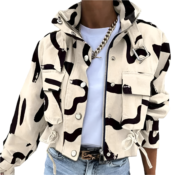 Mary | Trendy Dames Jas | Cropped Zomer Bomberjack