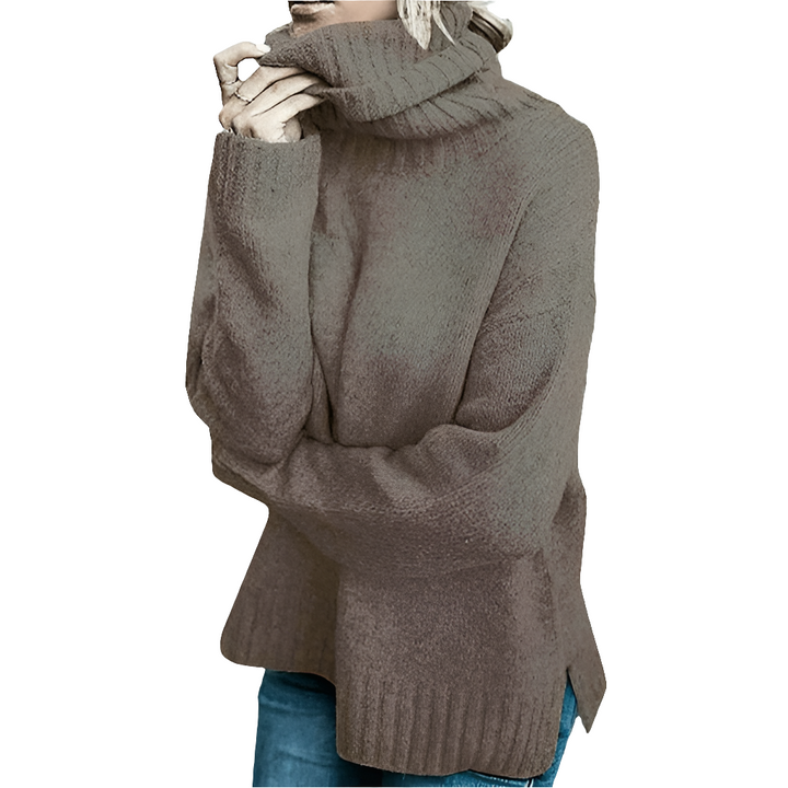 Cato | Comfortabele Oversized Wollen Coltrui | Dames Sweater | Jumper Vest