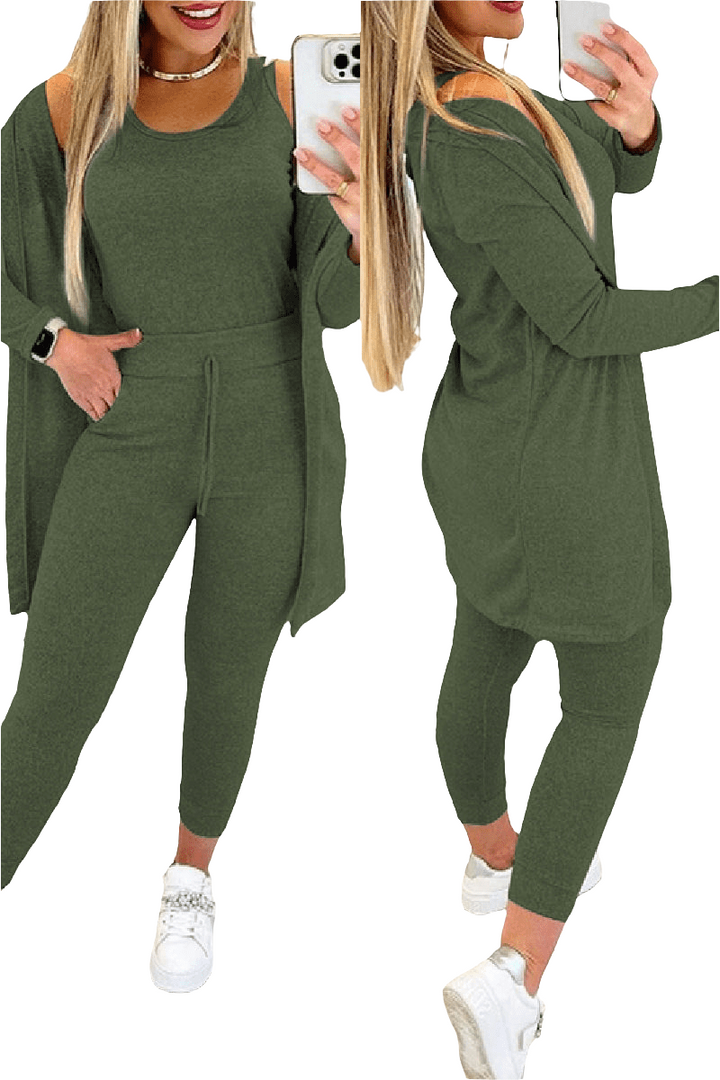Sofia | Elegante en Comfortabele Dames Trui Set voor Koude Dagen