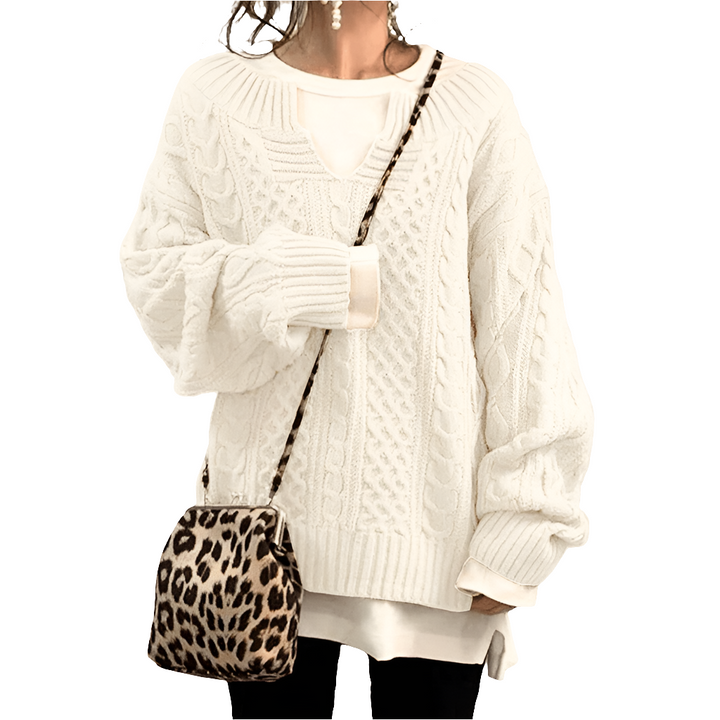 Angel |  Grof Gebreide Dames Trui | Warm & Comfortabel