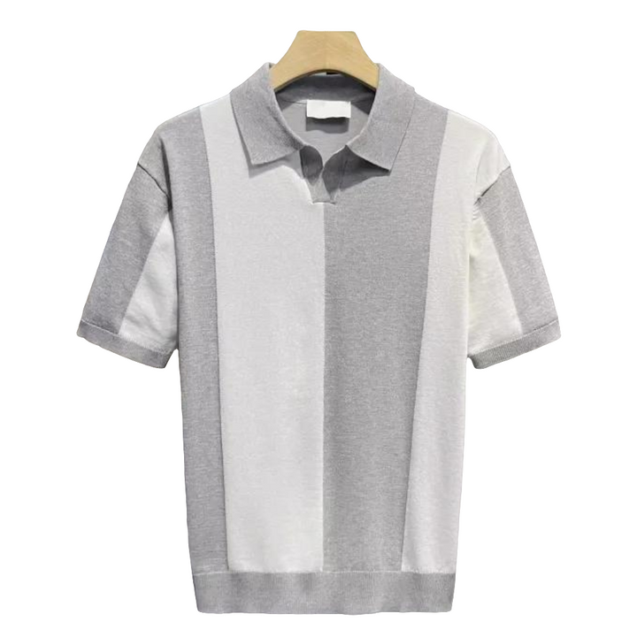 Alan | Tijdloos Gebreid Heren Poloshirt | Zomerse Stijl