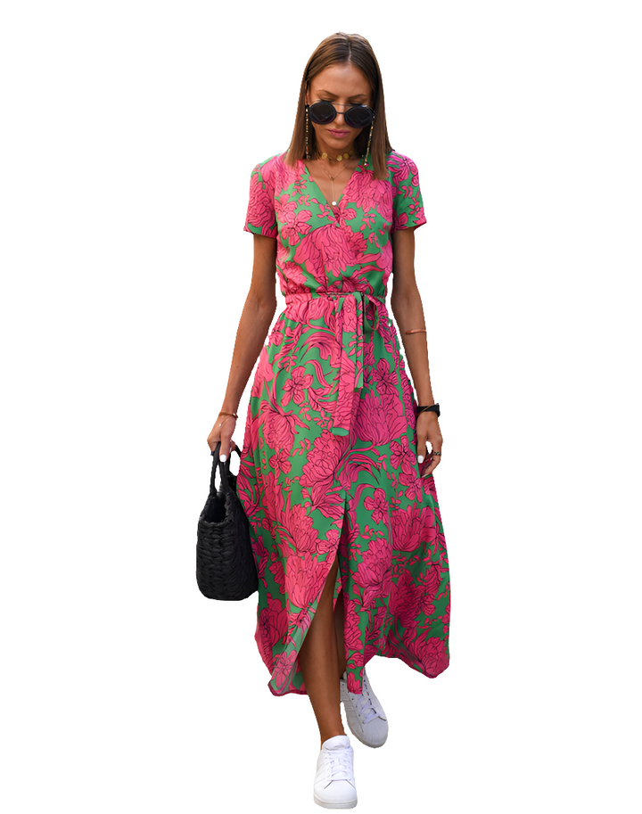 Amy | Dames Lange Zomerjurk | Elegante Pasvorm voor Vrouwen