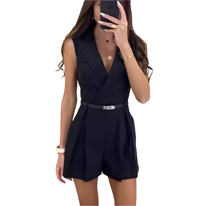 Charis | Stijlvolle Mouwloze Jumpsuit | Trendy En Comfortabel