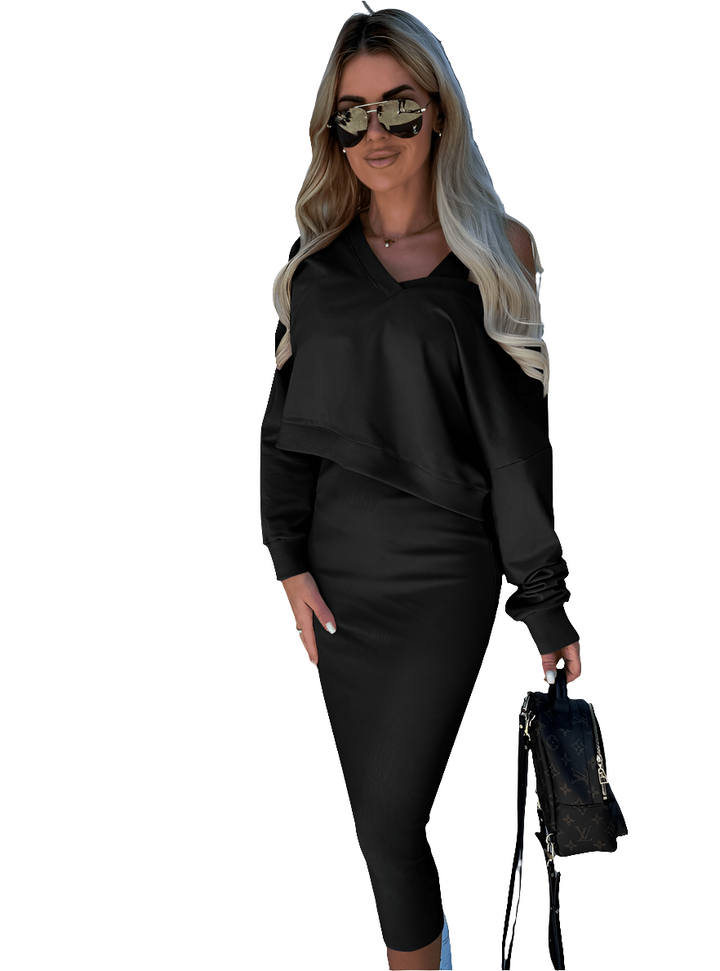 Ashley | Dames Comfortabele Set | Casual & Trendy | Sweatshirt Combinatie