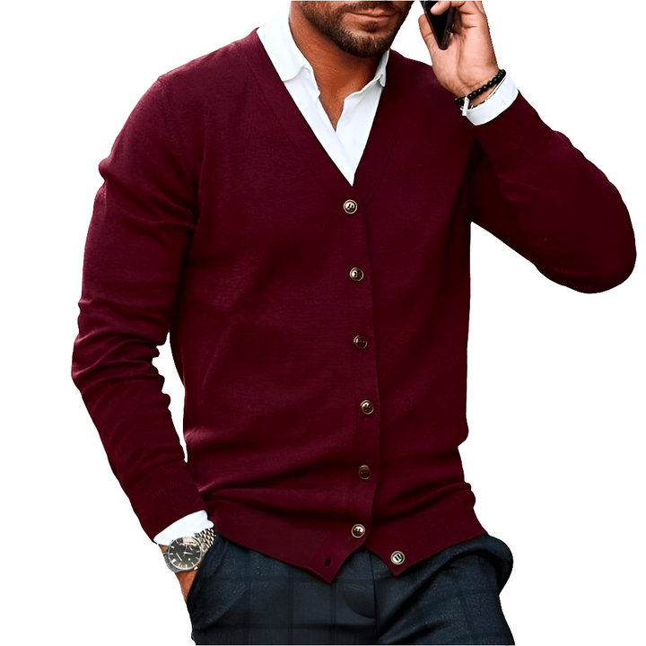 Lenny | Heren Overvest | Casual Cardigan Vest | Comfortabel & Klassiek Design