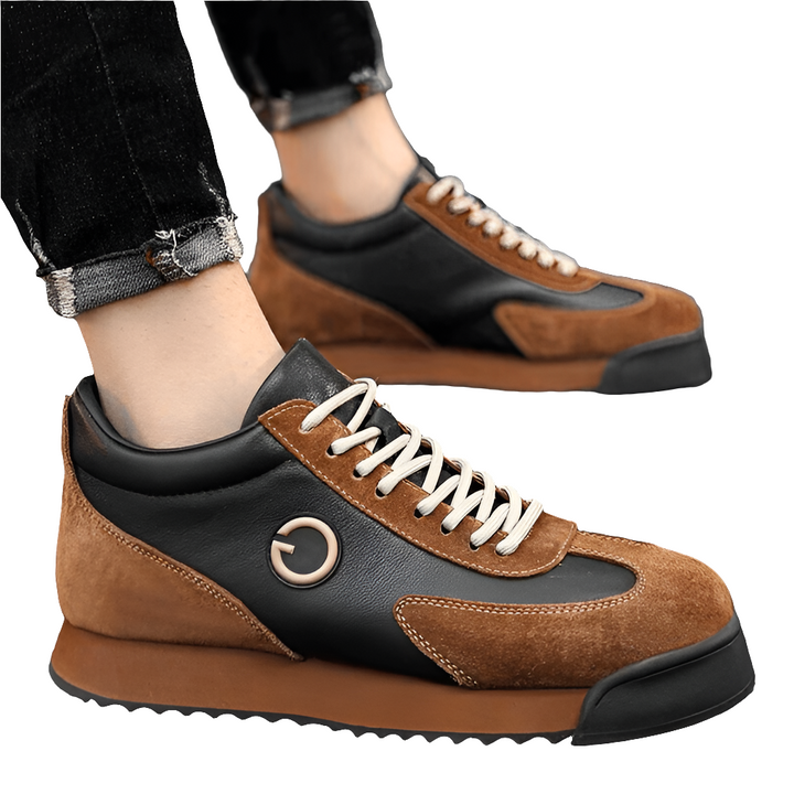 Enzo - Handgemaakte Luxe Heren Schoenen - Italiaanse Vakmanschap - Echt Leer & Suède