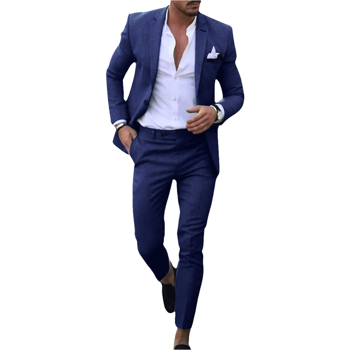 Leonardo | Slim Fit Heren Pak | Comfortabel & Elegant | Klassieke Outfit