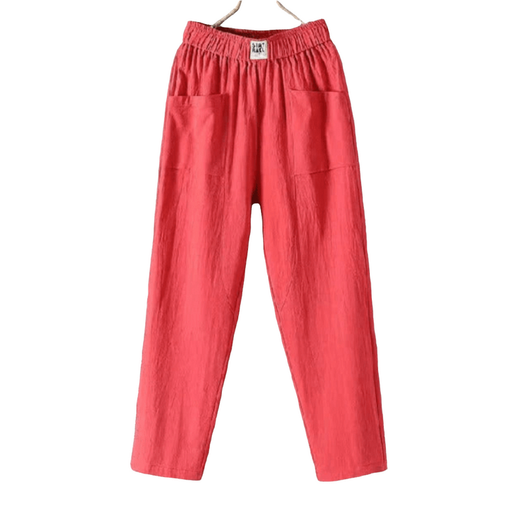 Sonny | Casual Dames Broek | Elastische Tailleband | Ademend Materiaal