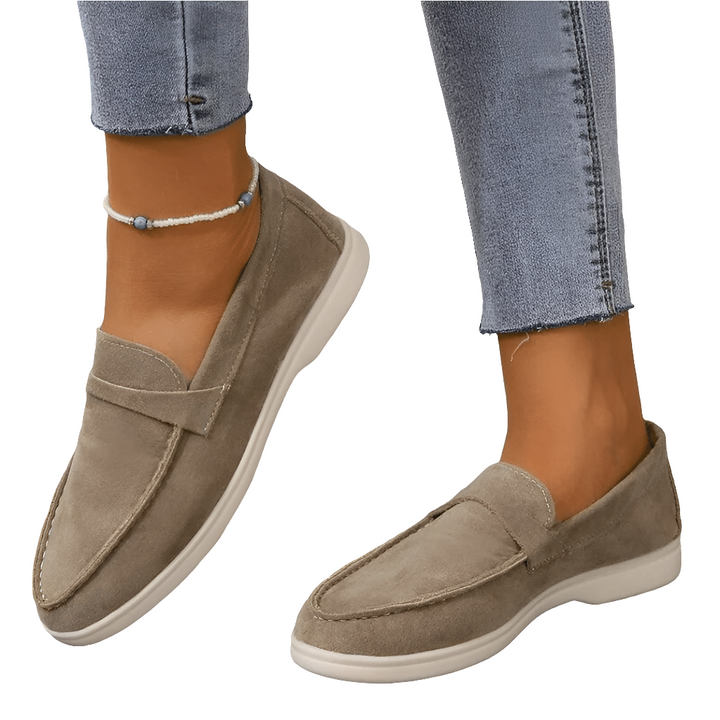 Saria | Stijlvolle Suède Loafers | Dames Schoenen