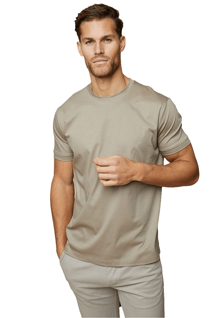 Ami | Luxe Heren  T-Shirt | Stretchy En Ademende Materiaal