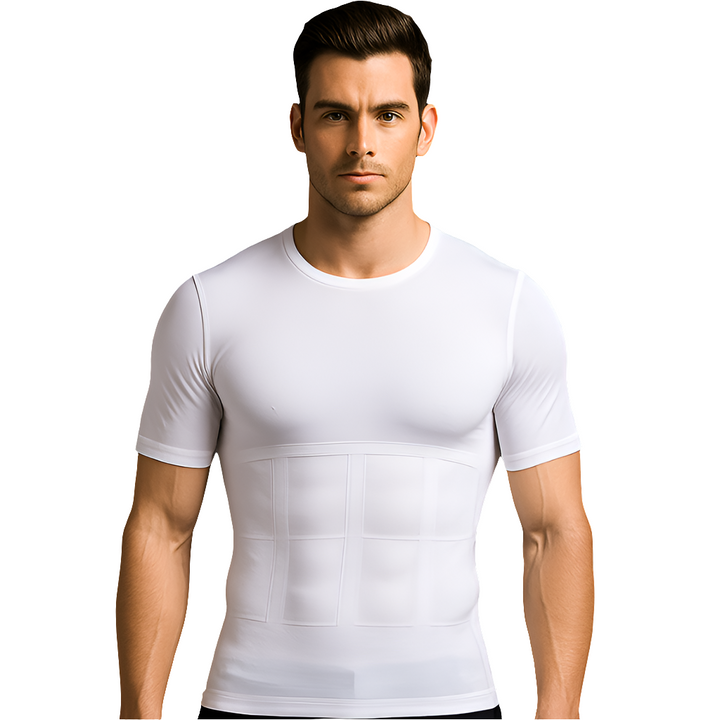 Terence - T-shirt Heren - Fitness Vormgevend T-shirt - Heren Sportkleding