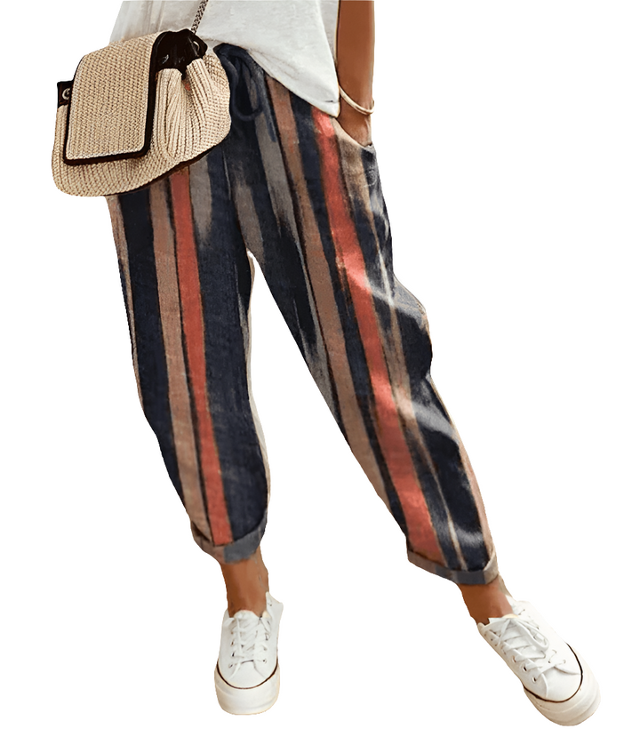 Sora - Broek Dames - Loose Fit Linnen Broek Dames - Comfortabel & Trendy