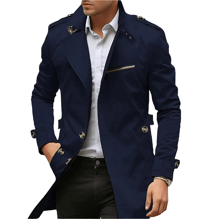 Shamur | Stijlvolle Trenchcoat | Heren Jas