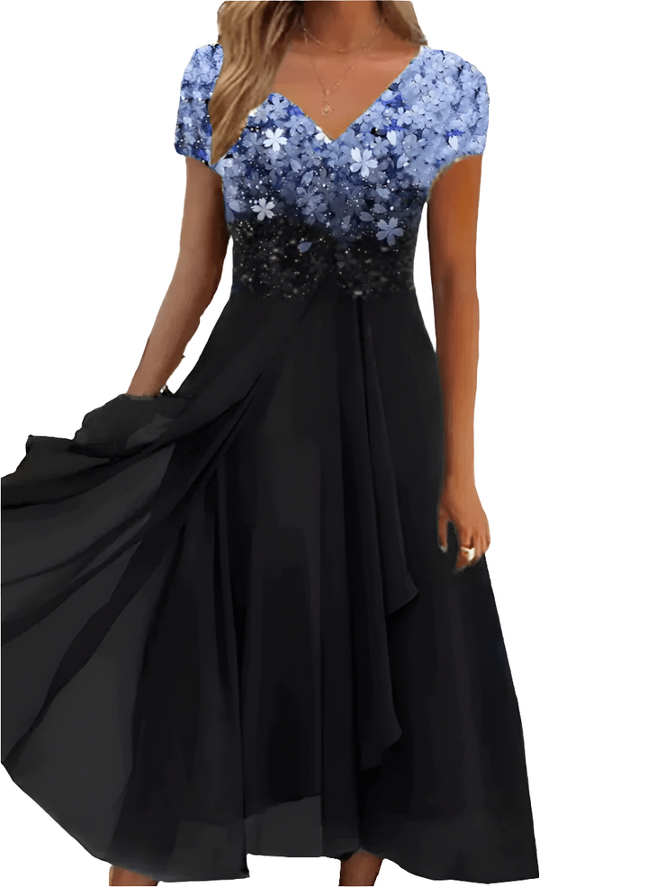 Delphine | Elegante Chiffon Dames Jurk | Casual & Comfortabel