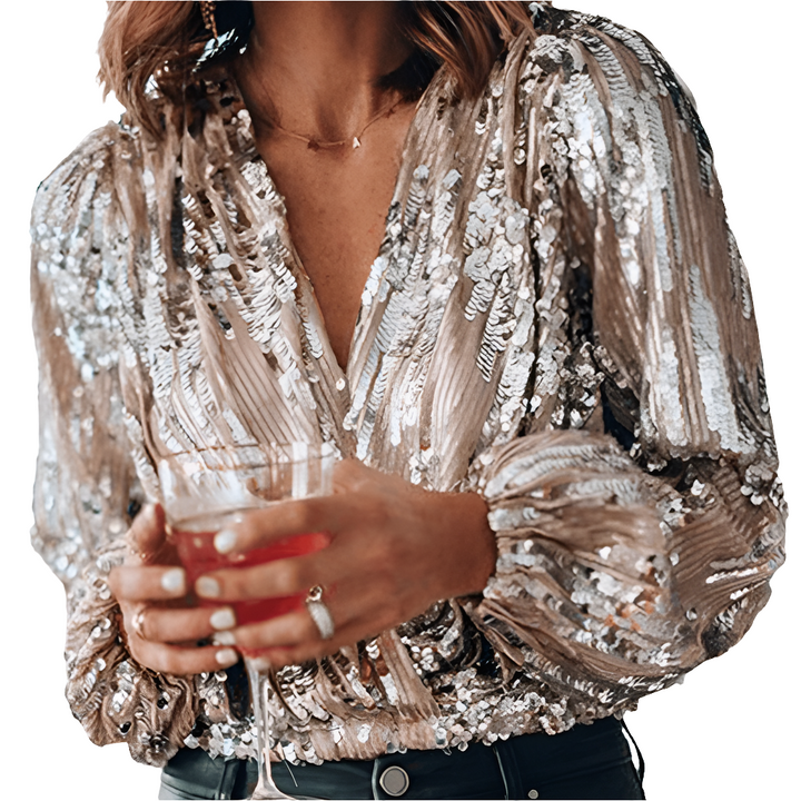 Sieri | Glamour Blouse | Dames Top