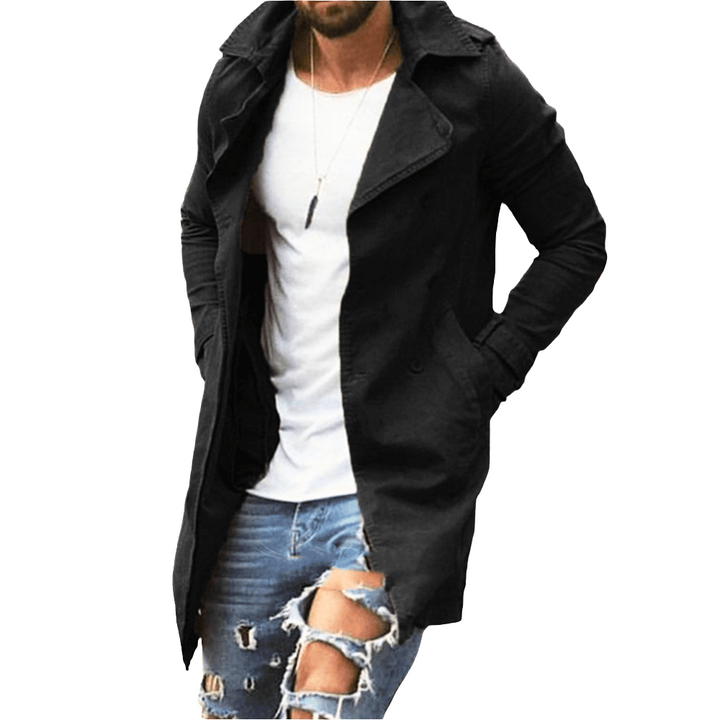 Jason | Lange Jas voor Heren | Trendy Ontwerp & Comfortabel