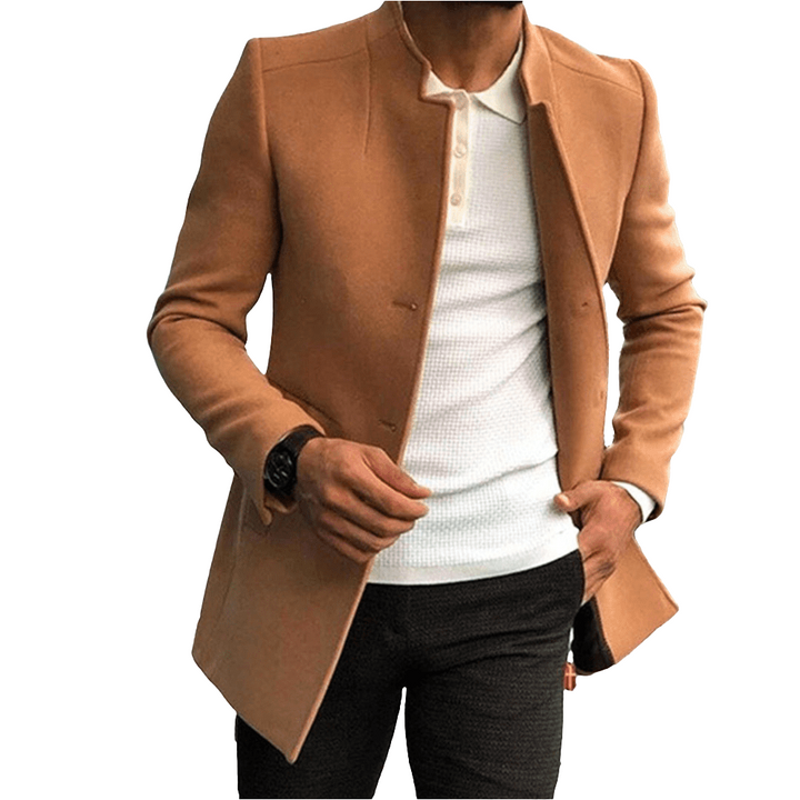 Joshua | Heren Jas | Trenchcoat Heren met Knopen | Nette Casual Jas