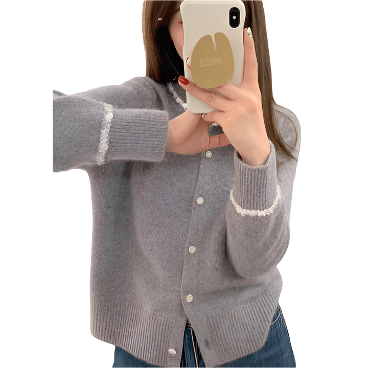 Chloe | Vest Dames | Handgemaakte Cardigan | Comfortabel & Trendy