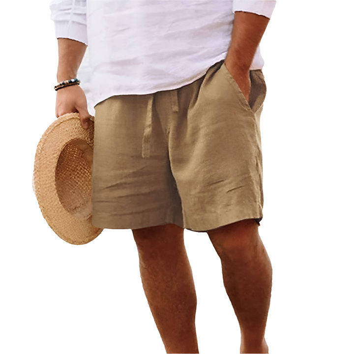 Jensen | Heren Zomer Shorts | Stijlvolle Chino Linnen Shorts voor Mannen