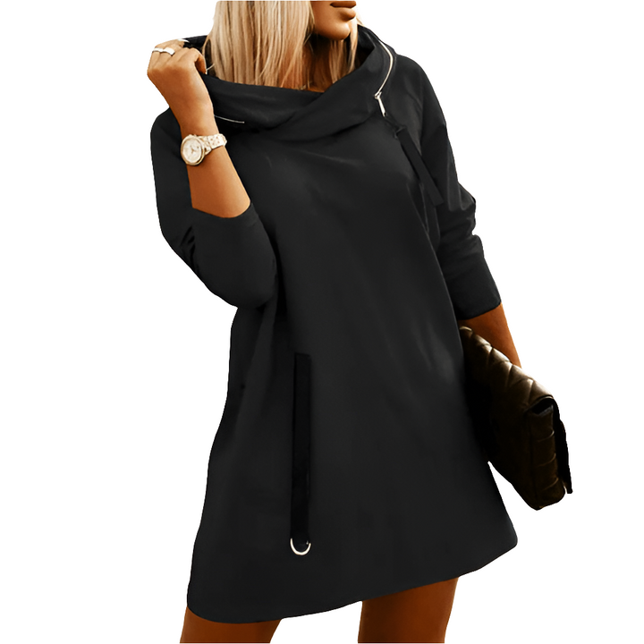 Candice - Sweater Dames - Oversized Sweatshirt Jurk - Trendy en Comfortabel Design
